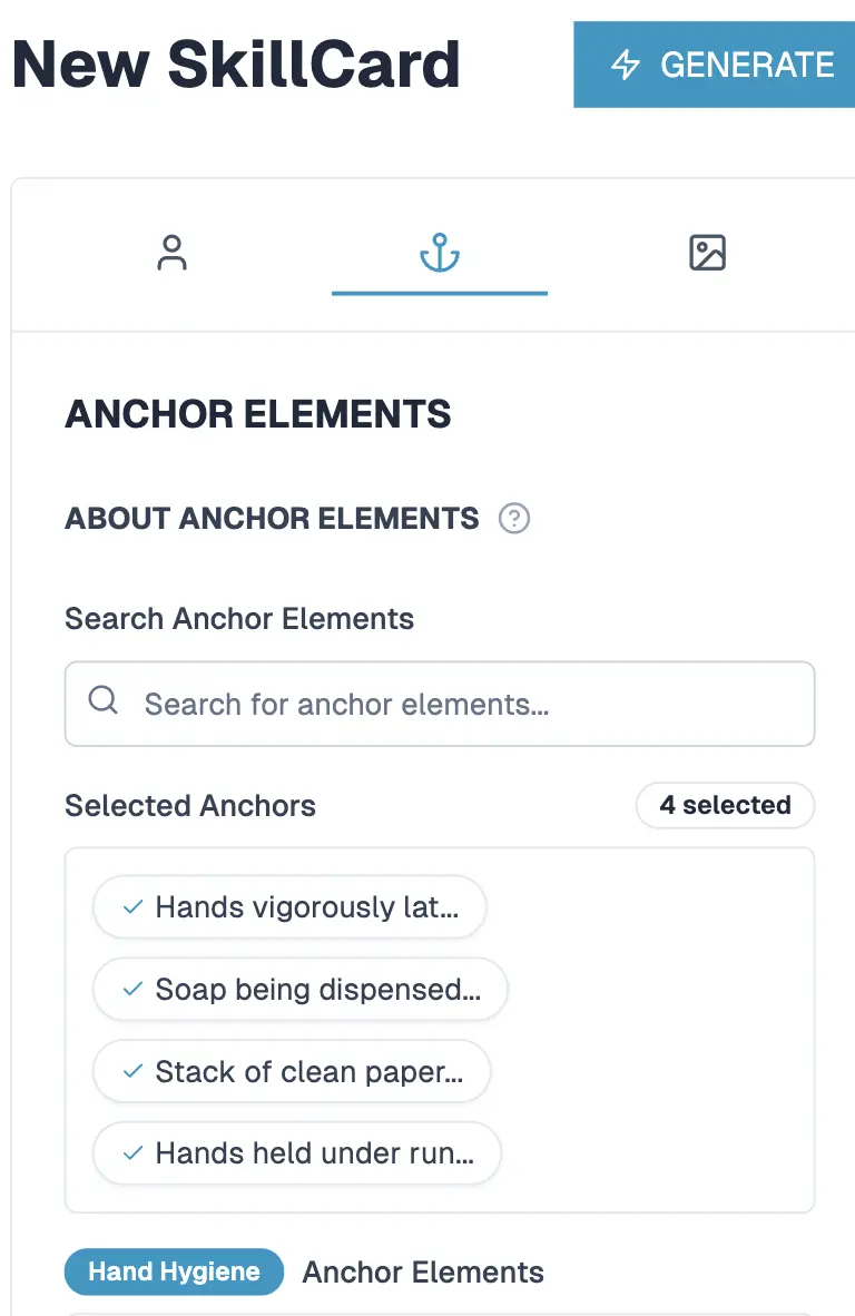 Upload materials example